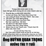 Cam Ta Ong Huynh Quan Trong