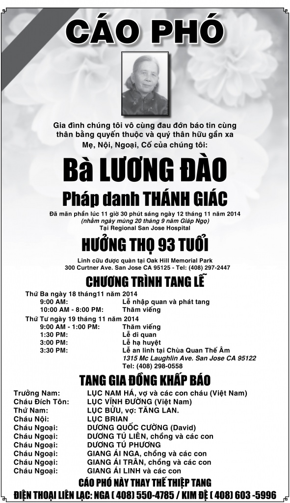 Cao Pho Ba Luong Dao