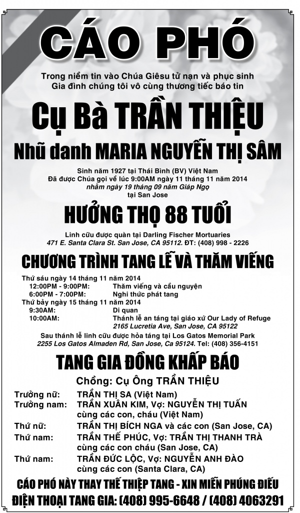 Cao Pho Cu Ba Tran Thieu