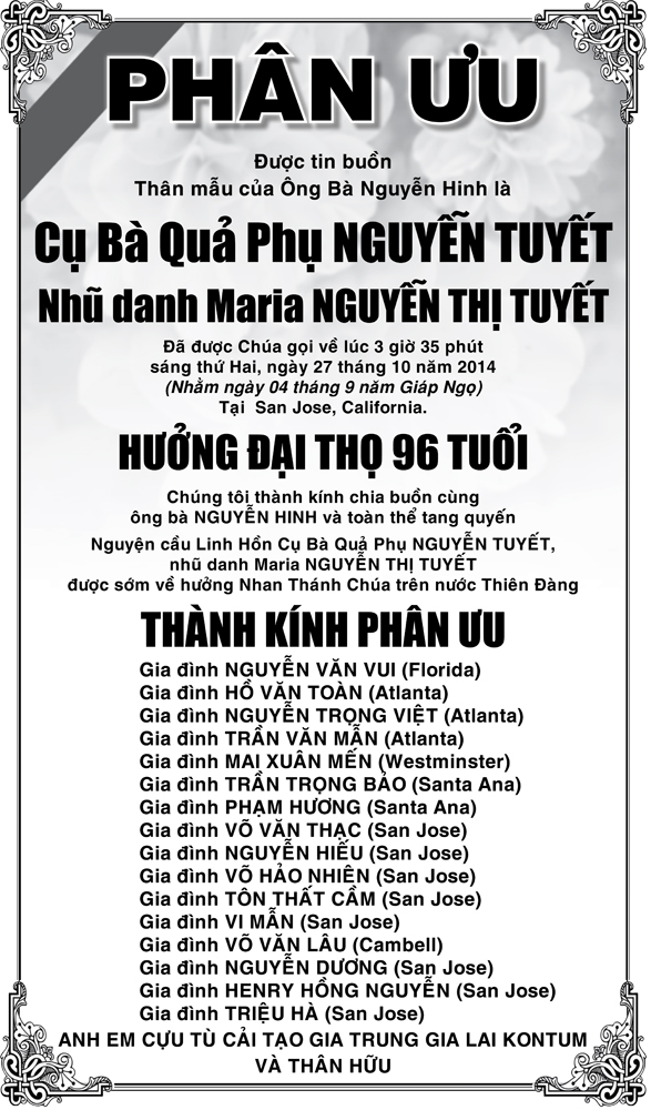 Phan Uu Ba Ng Thi Tuyet (Chu Hieu)