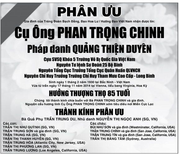 Phan Uu Cu Ong Phan Trong Chinh