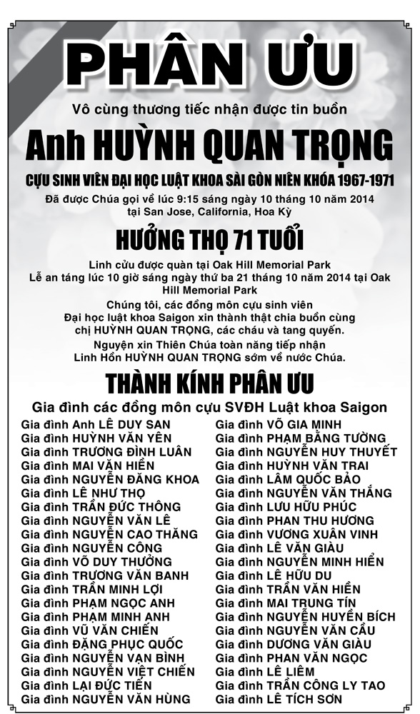 Phan Uu Ong Huynh Quan Trong