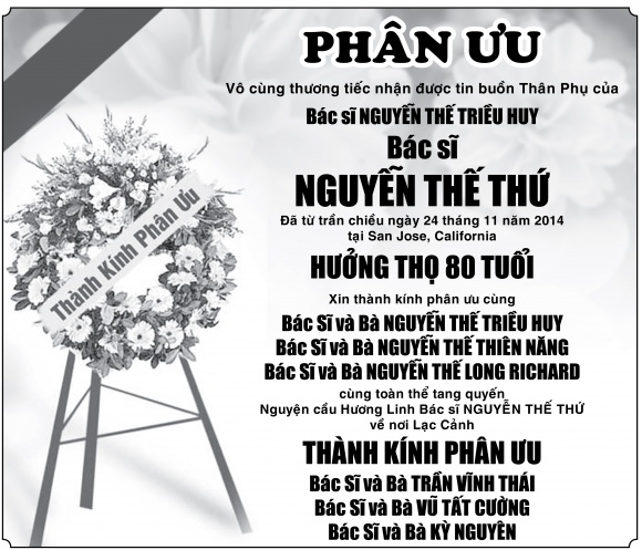 Phan Uu Ong Nguyen The Thu (Dr