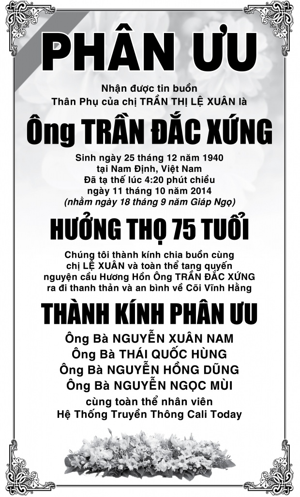 Phan Uu Ong Tran Dac Xung (Cali)