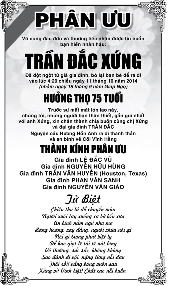 Phan Uu Ong Tran Dac Xung (le dac vu)