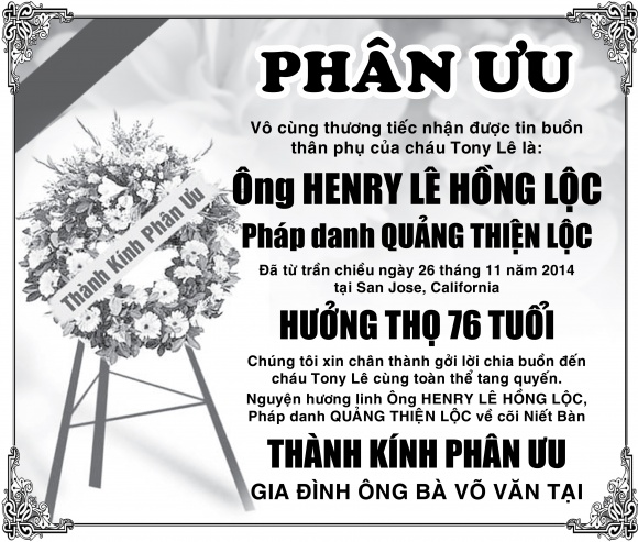 Phan Uu Ong Le Hong Loc (chu Tai Vo)