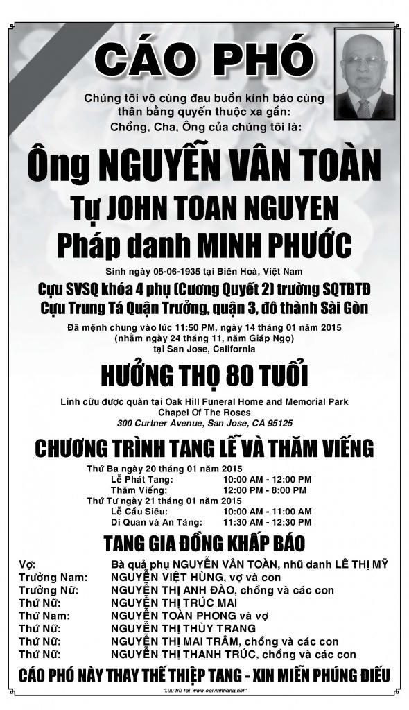 Cao Pho Ong Nguyen Van Toan