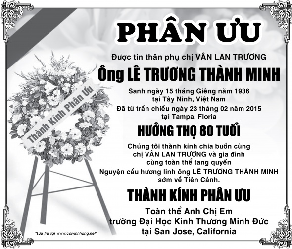 Phan Uu Ong Le Truong Thanh Minh