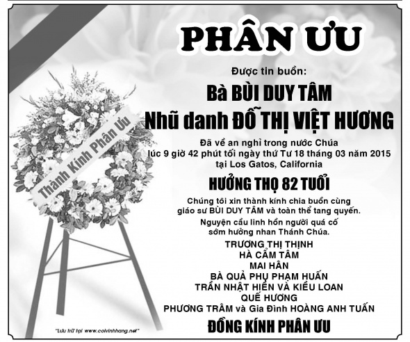 Phan Uu Ba Do Thi Viet Huong (2)