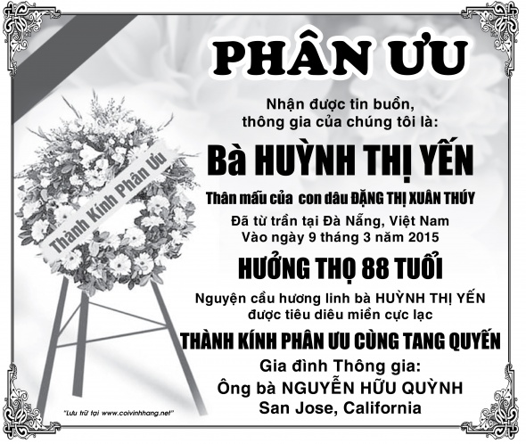 Phan Uu Ba Huynh Thi Yen_Top