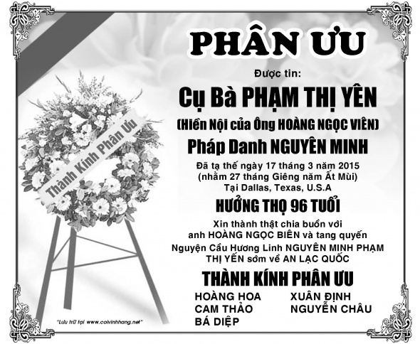 Phan Uu Ba Pham Thi Yen