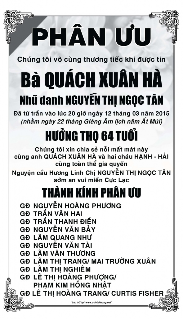 Phan Uu Ba Quach Xuan Ha