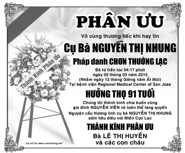 Phan Uu Cu Ba Nguyen Thi Nhung