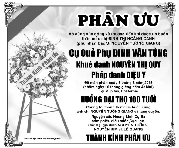 Phan Uu Cu Ba Qua Phu Dinh Van Tung