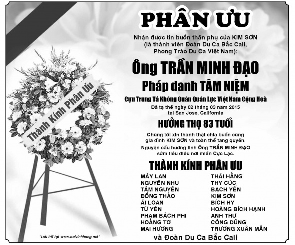 Phan Uu Ong Tran Minh Dao (Man Truong)