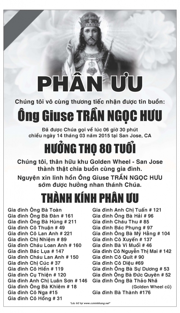 Phan Uu Ong Tran Ngoc Huu (Golden Wheel)