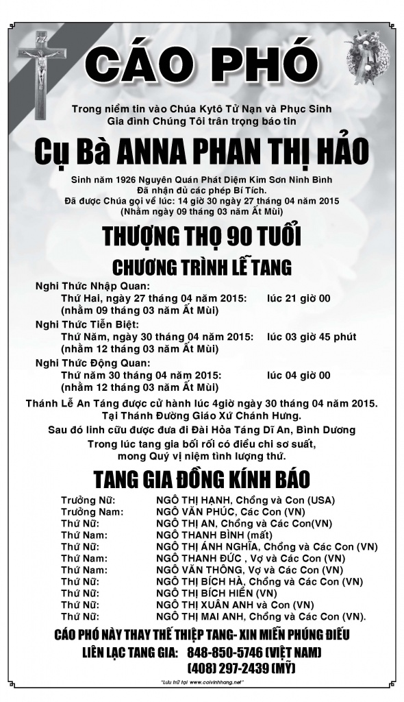 Cao Pho Ba Phan Thi Hao