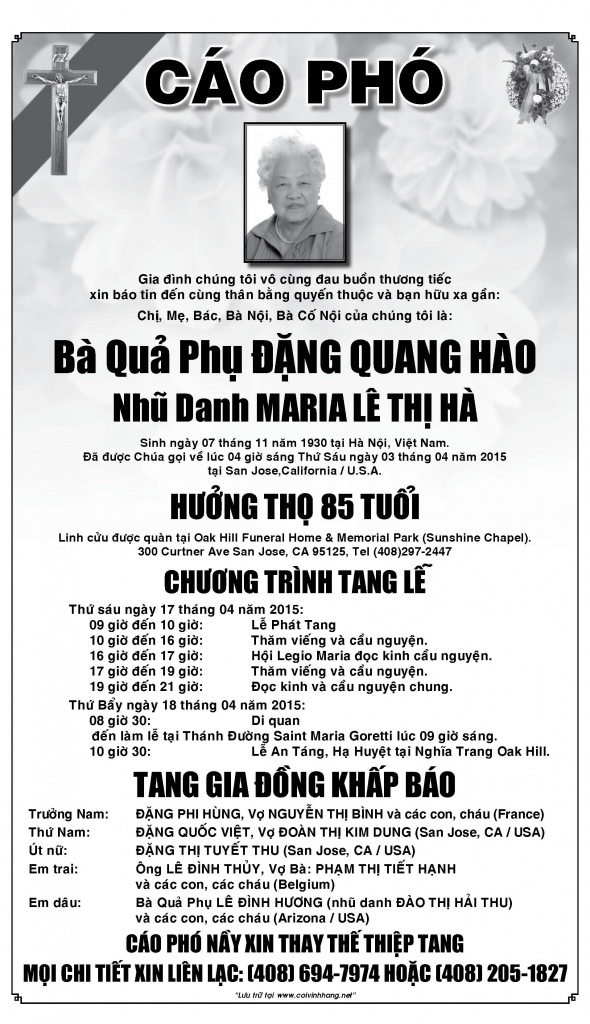 Cao Pho ba Dang Quang Hao