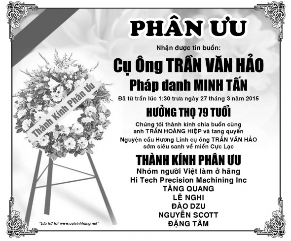 Phan Uu Ong Tran Van Hao