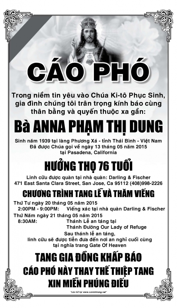 Cao Pho Ba Anna Pham Thi Dung