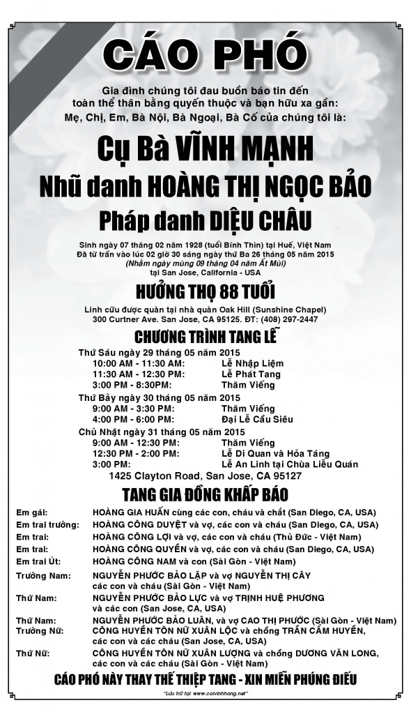 Cao Pho Ba Hoang Thi Ngoc Bao