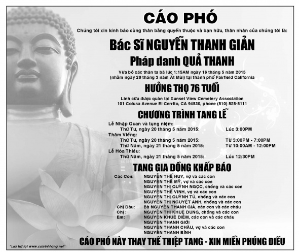 Cao Pho Ong Nguyen Thanh Gian