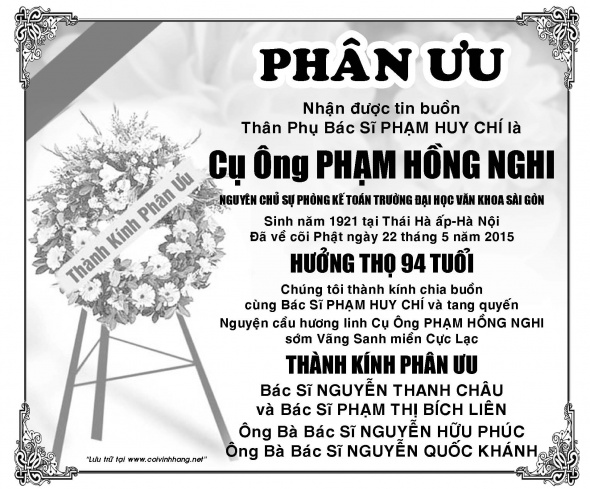 Phan Uu Ong Pham Hong Nghi