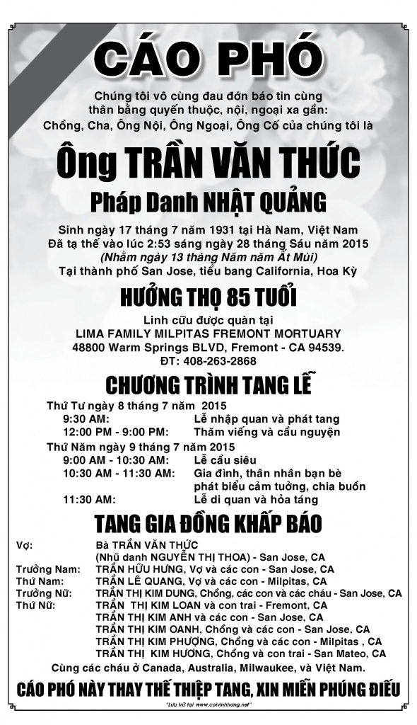 Cao pho ong Tran Van Thuc