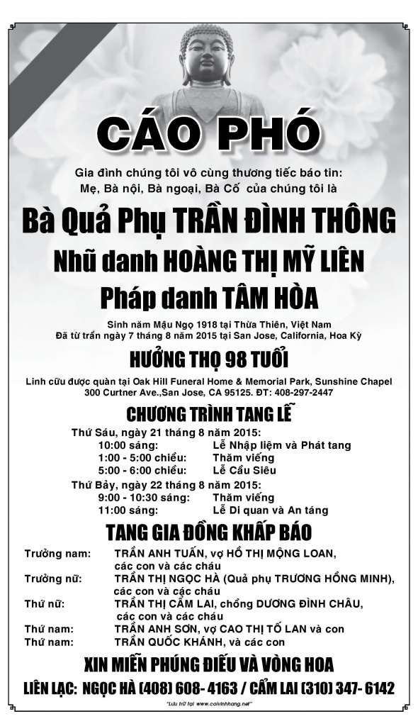Cao Pho Ba Tran Dinh Thong