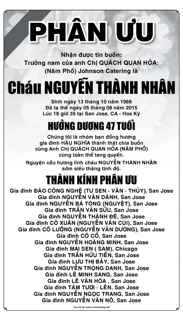 Phan uu Nguyen Thanh Nhan