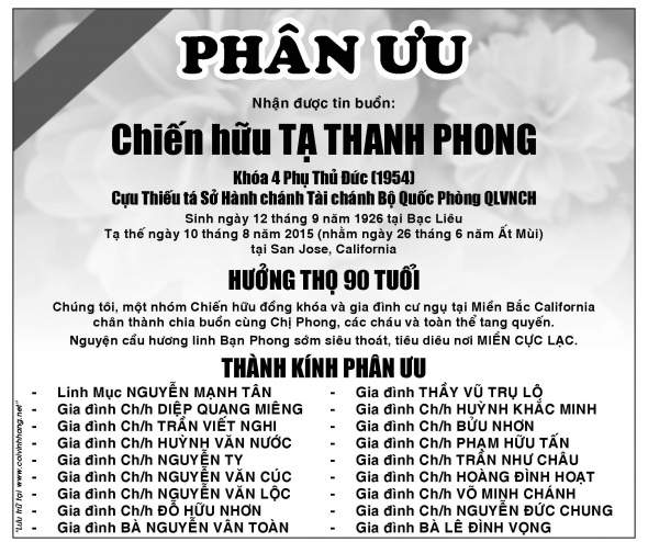 Phan uu Ong Ta Thanh Phong (Nhon Do)