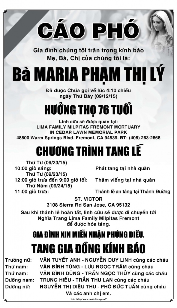Cao pho Ba Pham Thi Ly