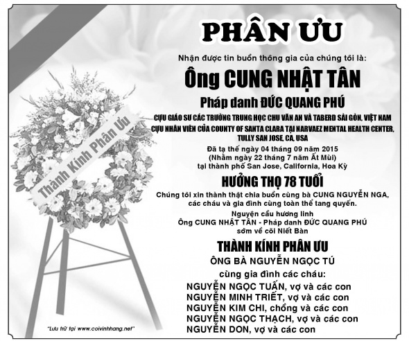 Phan uu Ong Cung Nhat Tan (Tu Nguyen)