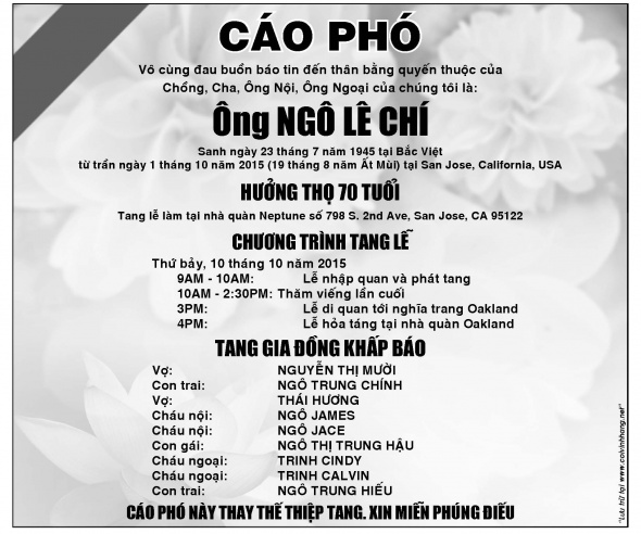 Cao Pho ong Le Ngo Chi