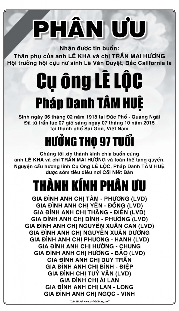 Phan Uu Ong Le Loc (Mai Huong-1pg)