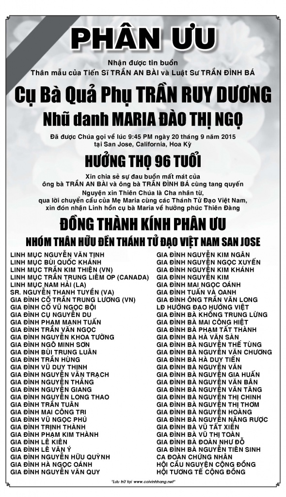 Phan uu ba Dao Thi Ngo (chu Tuong)