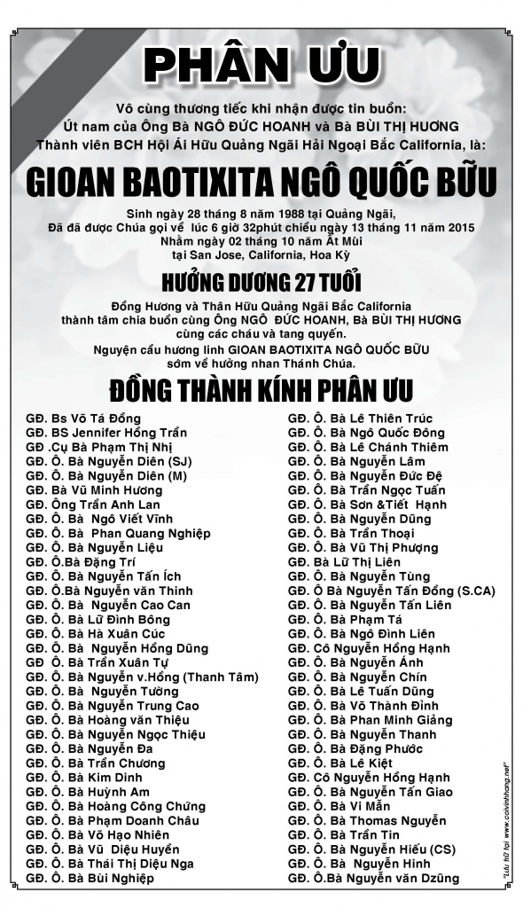 Phan Uu Ngo Quoc Buu (Than Huu)