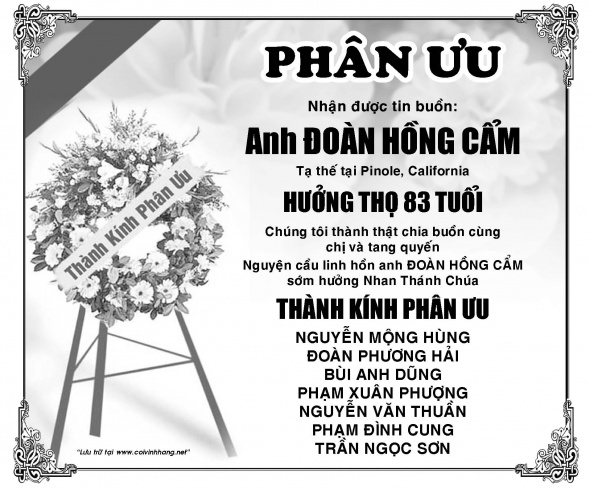 Phan Uu anh Doan Hong Cam