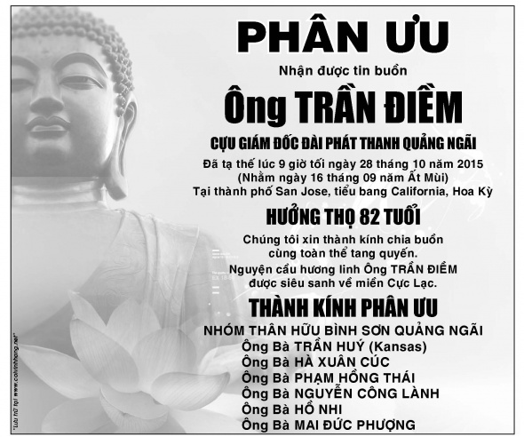 Phan Uu ong Tran Diem (Mai Duc Phuong)