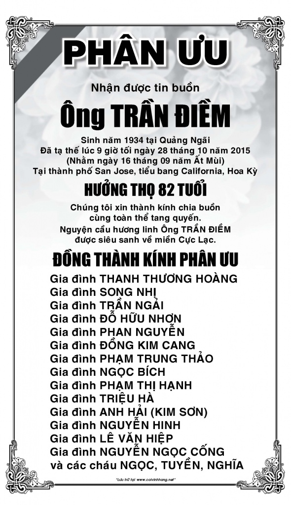 Phan Uu ong Tran Diem (Nguyen Ngoc Cong)