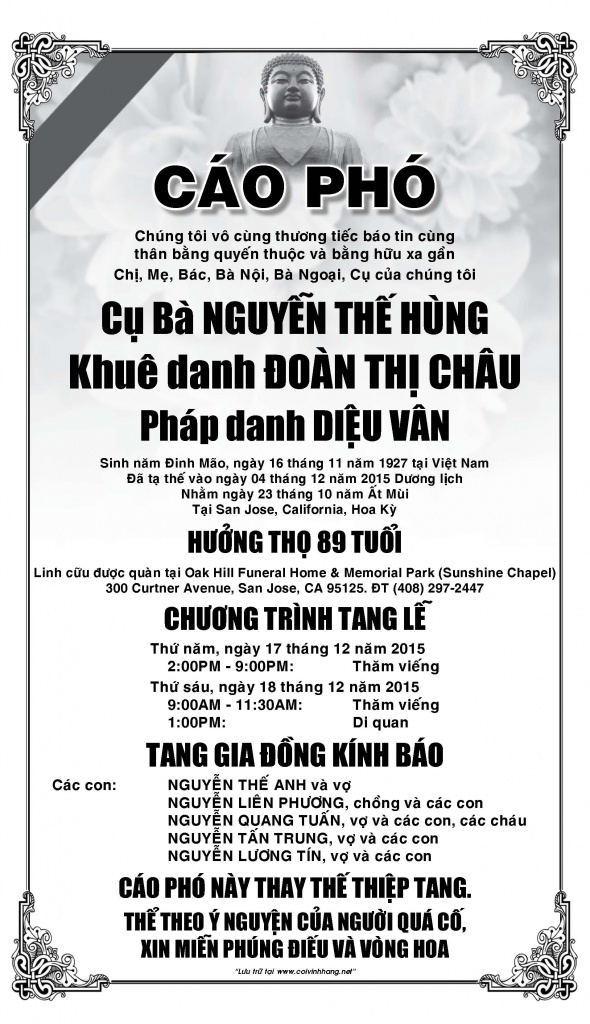 Cao Pho Ba Nguyen The Hung