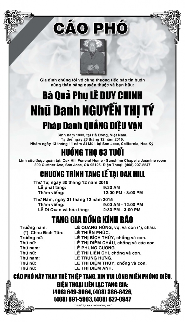 Cao Pho Ba Nguyen Thi Ty