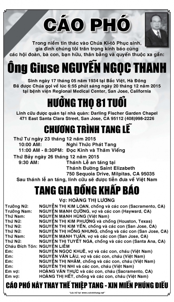 Cao Pho Ong Nguyen Ngoc Thanh