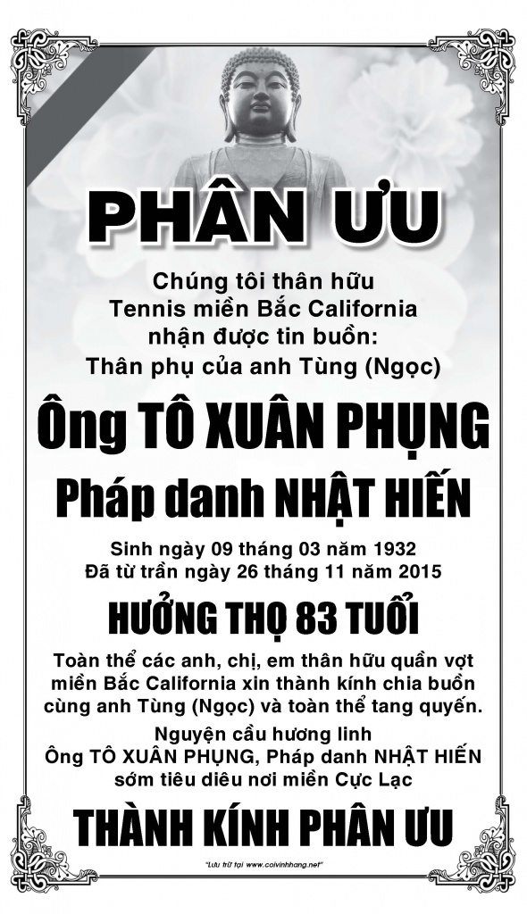 Phan Uu Ong To Xuan Phung