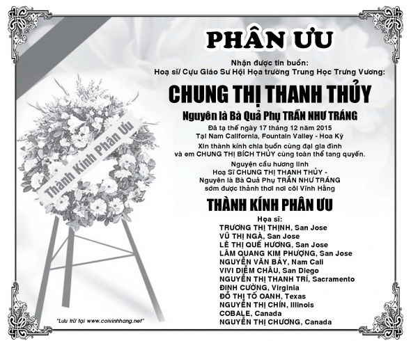 Phan Uu ba Chung Thi Thanh Thuy
