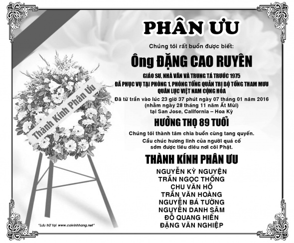Phan Uu Ong Dang Cao Ruyen (Hoang Tran)