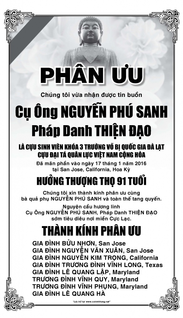 Phan Uu Ong Nguyen Phu Sanh