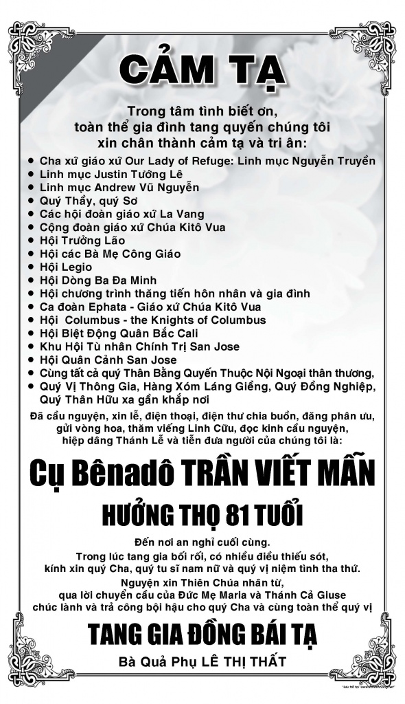 Cam Ta Ong Tran Viet Man