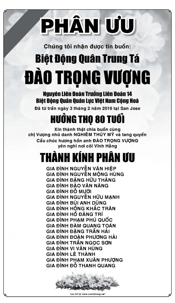 Phan Uu Ong Dao Trong Vuong (Hoang)