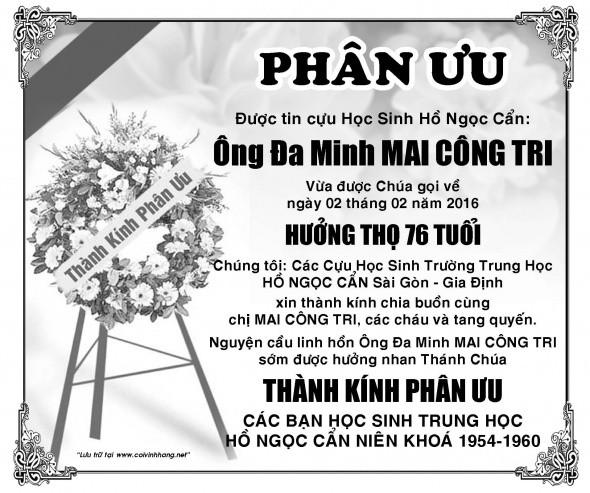 Phan Uu Ong Mai Cong Tri